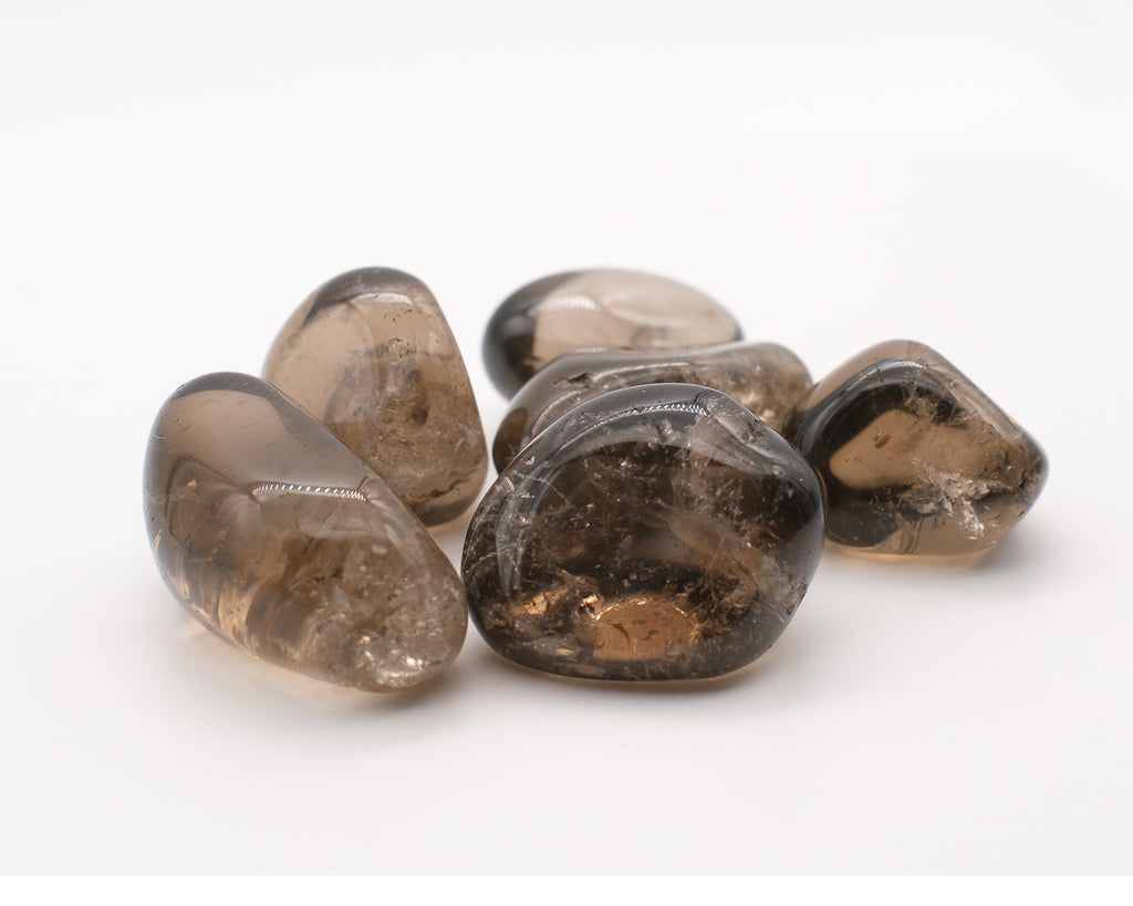 Quartz fumé brun clair