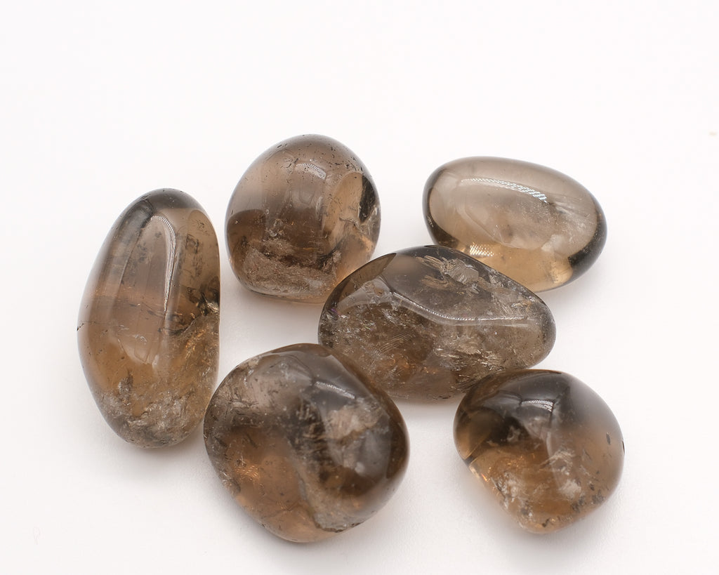 Quartz fumé brun clair