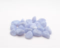 Calcédoine bleue rubanée