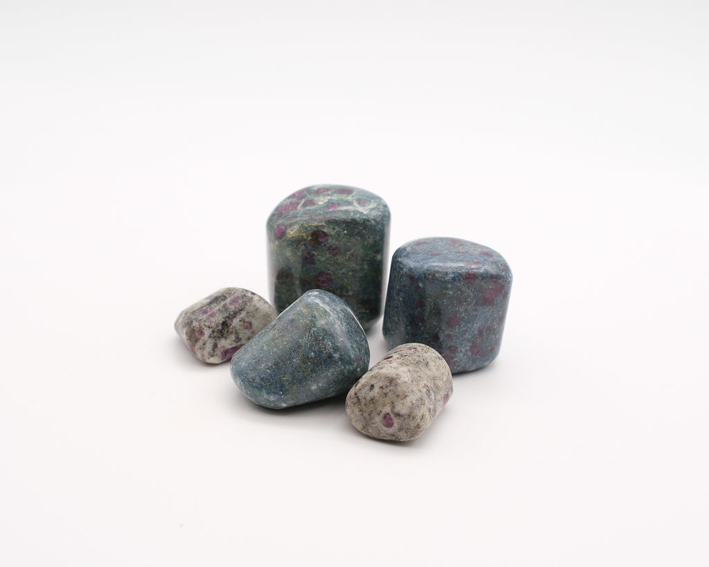 Rubis sur fuchsite et apatite