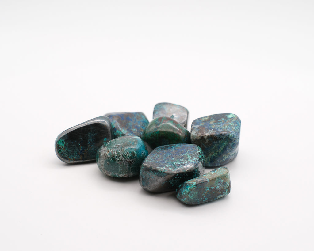 Azurite et chrysocolle 3 cm