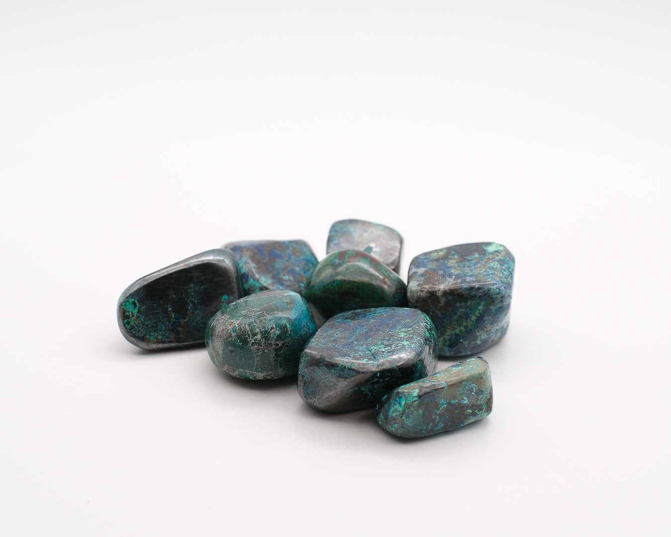 Azurite et chrysocolle 3 cm