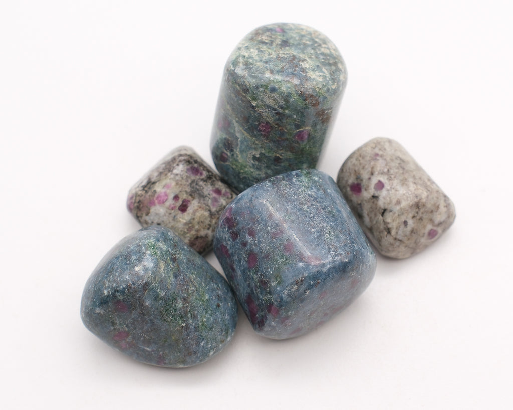 Rubis sur fuchsite et apatite