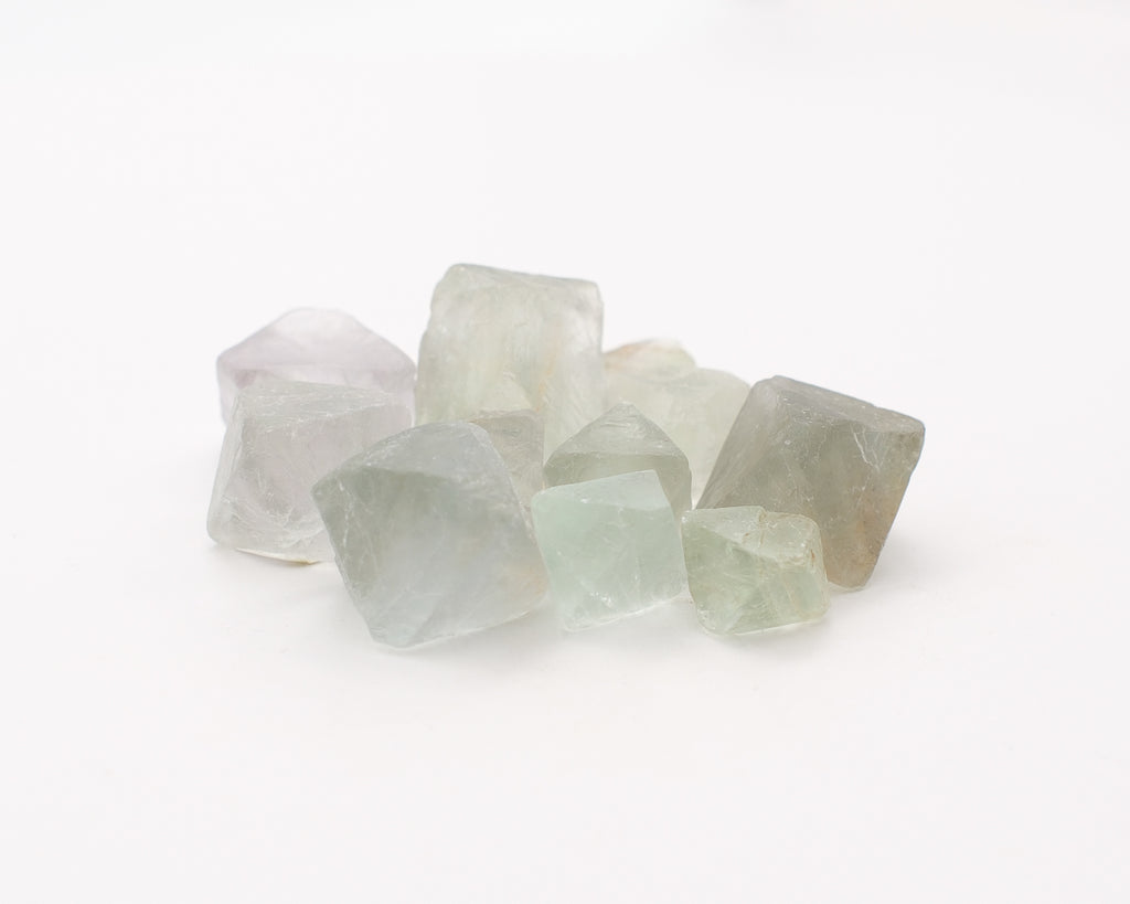 Fluorite octaèdre prisme naturel