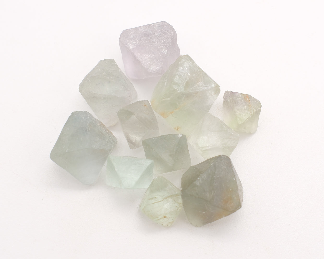 Fluorite octaèdre prisme naturel