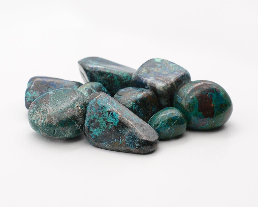 Azurite et chrysocolle 3 cm