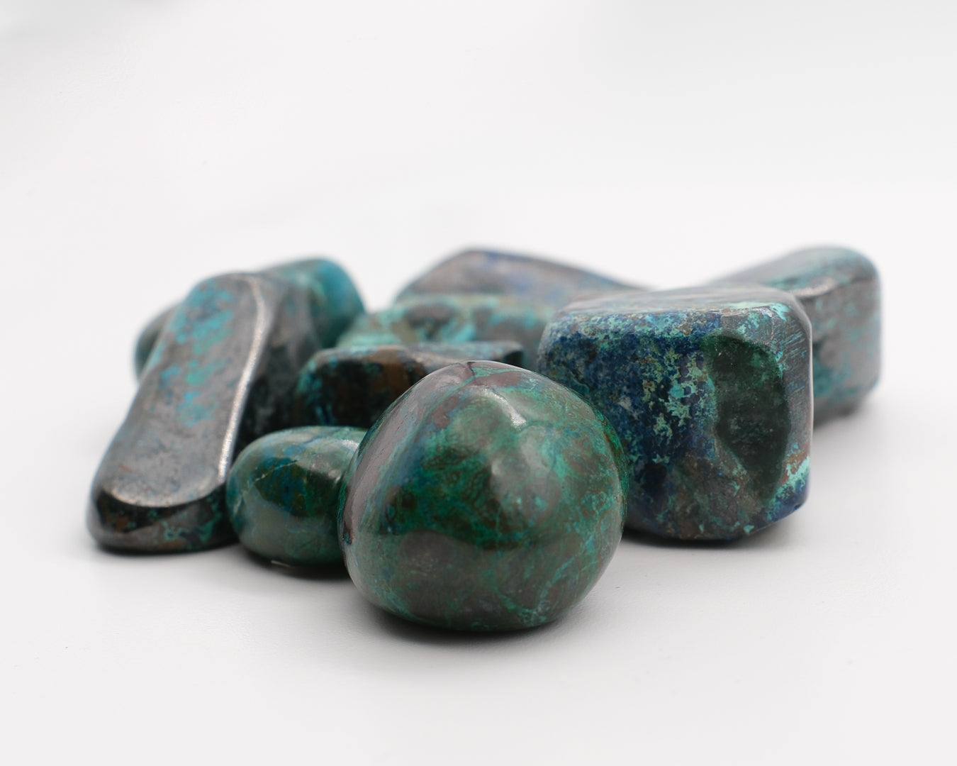 Azurite et chrysocolle 3 cm