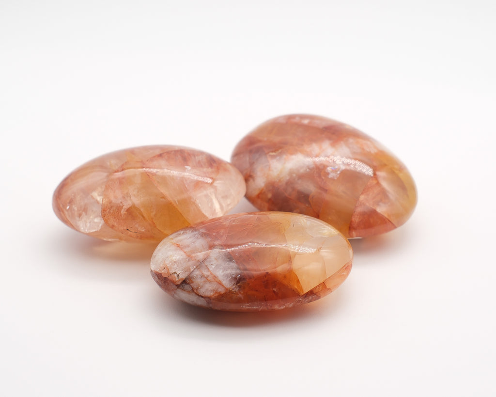 Quartz tangérine hématoïde