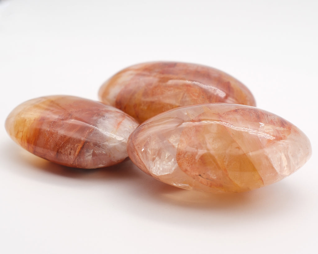 Quartz tangérine hématoïde