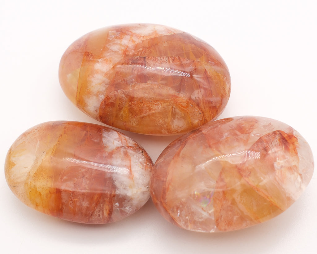 Quartz tangérine hématoïde