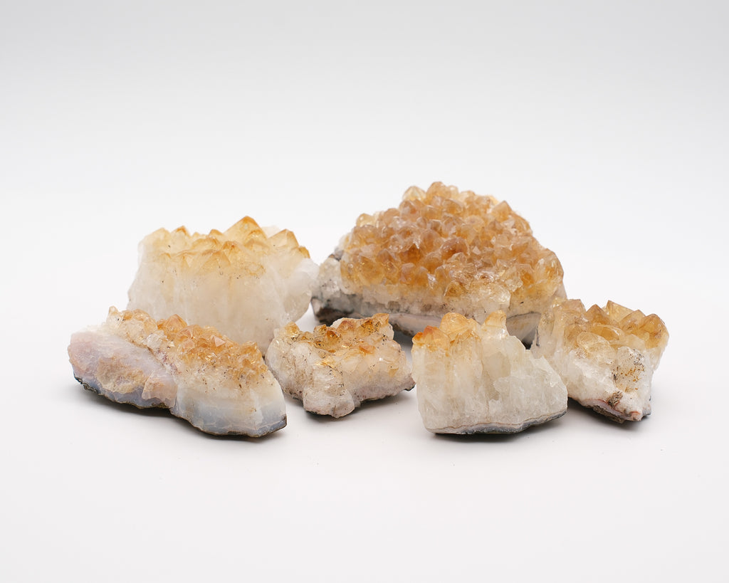 Citrine druse