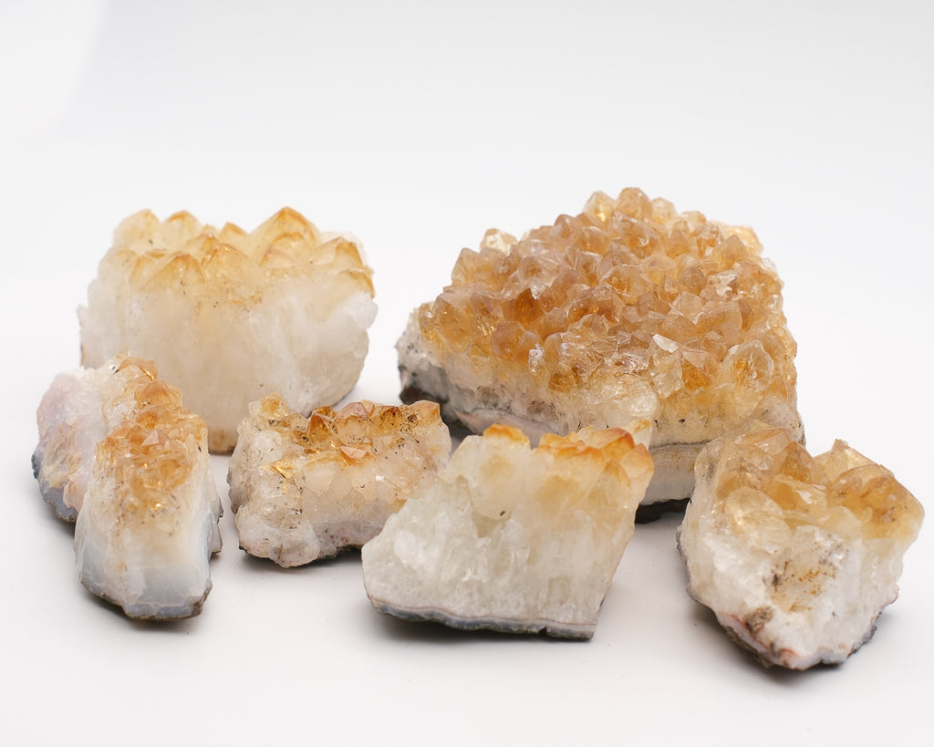 Citrine druse