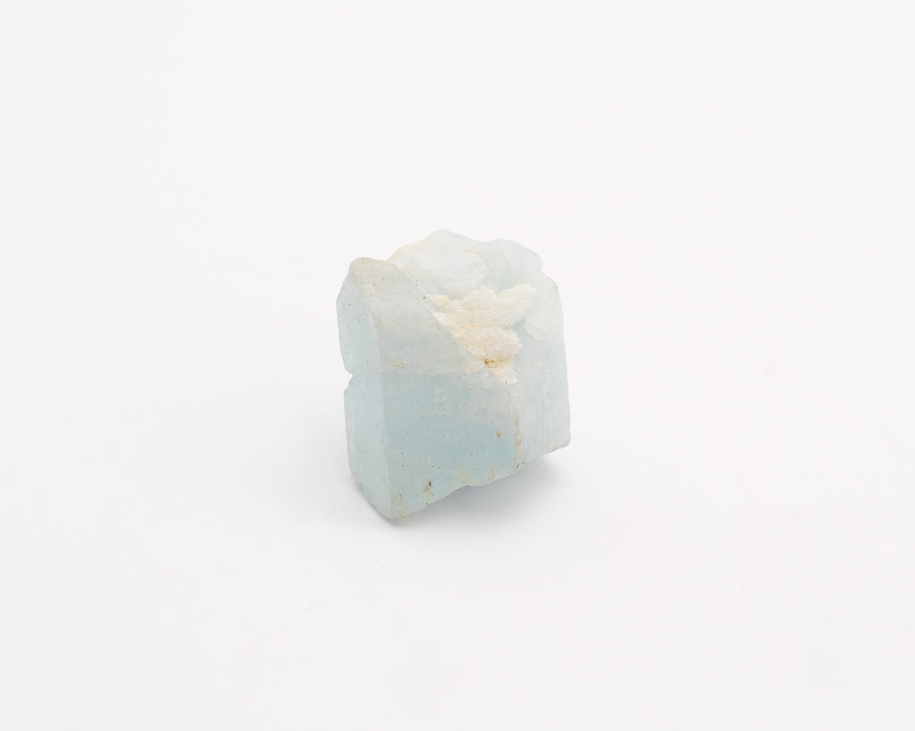 Aigue-marine prisme naturel d'Afghanistan