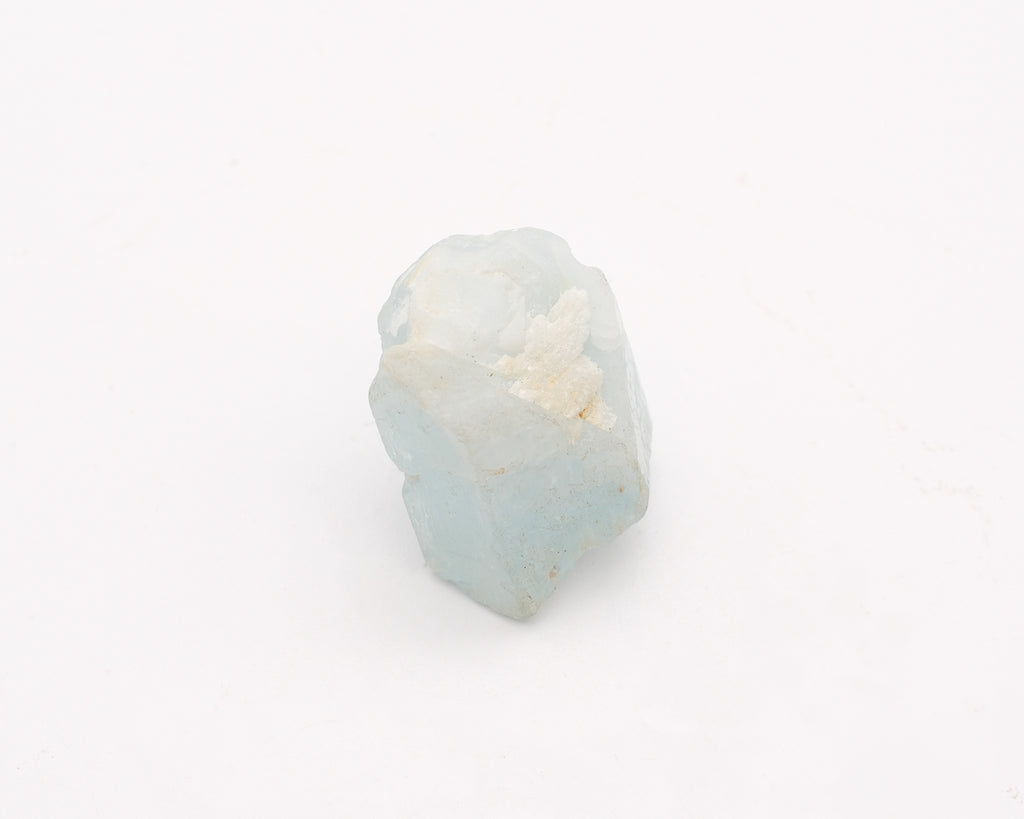 Aigue-marine prisme naturel d'Afghanistan