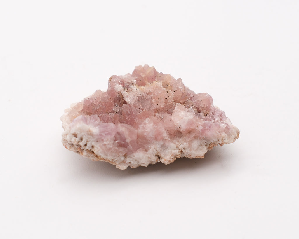 Améthyste rose druse Mexique
