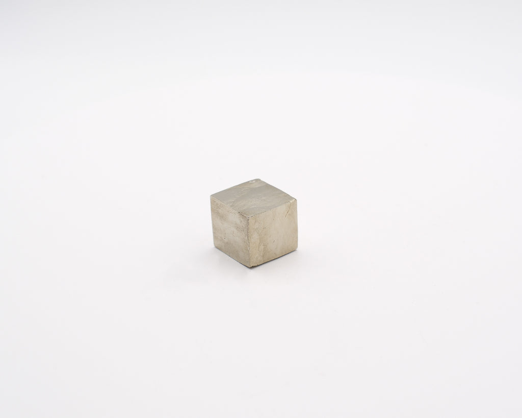 Pyrite cubique prisme naturel