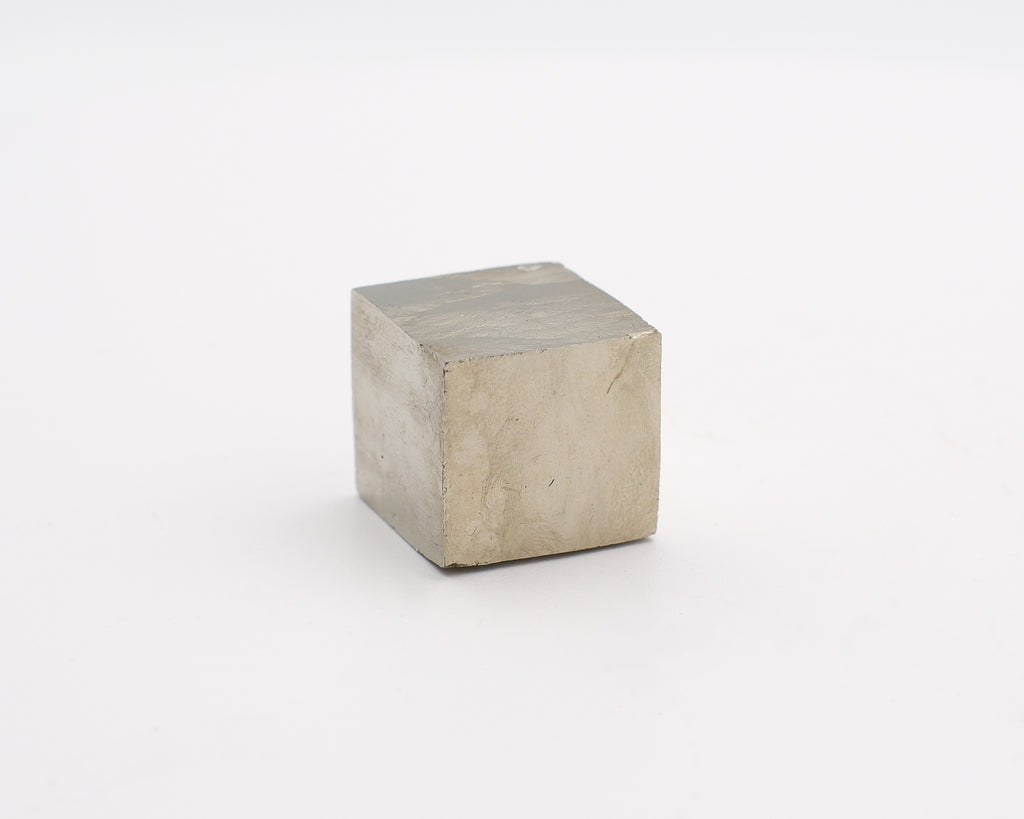 Pyrite cubique prisme naturel