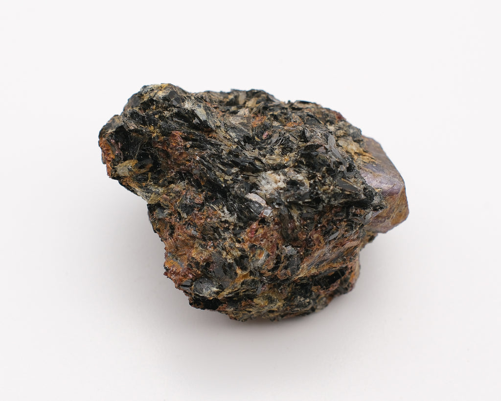 Rubis et grenat sur biotite 5 cm