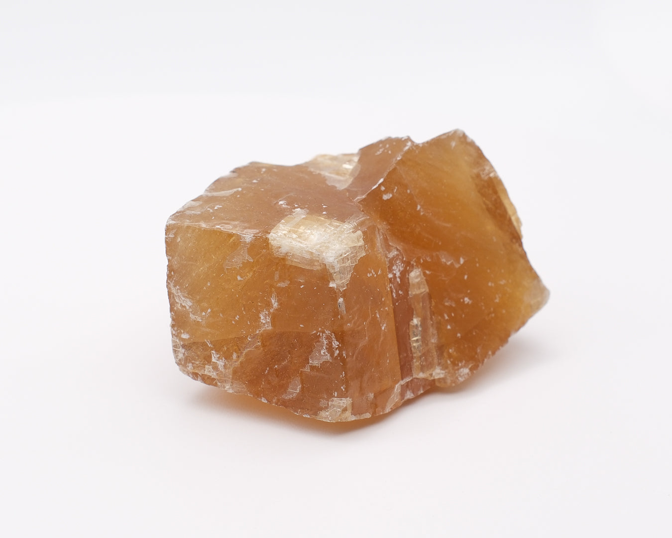Calcite miel prisme naturel
