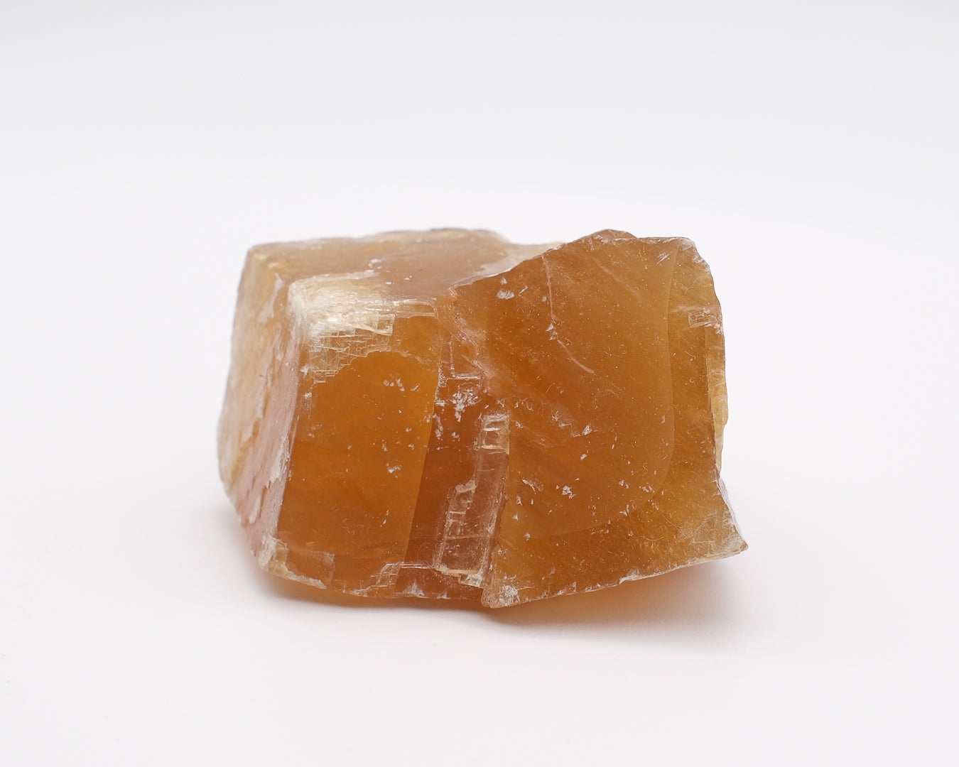 Calcite miel prisme naturel