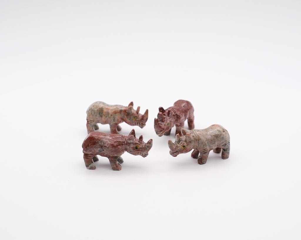 Rhinocéros en stéatite