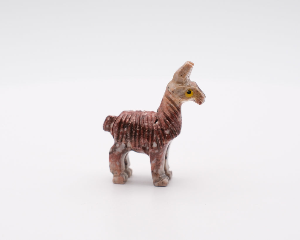 Lama en stéatite