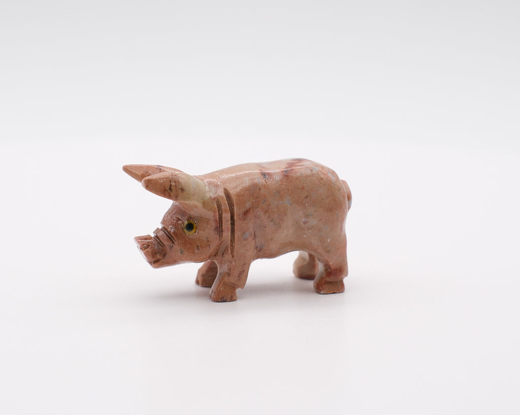 Cochon en stéatite