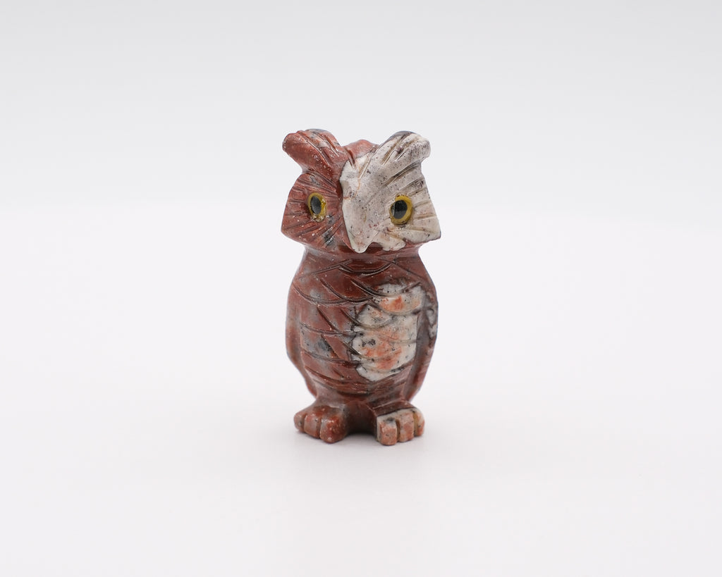 Hibou en stéatite