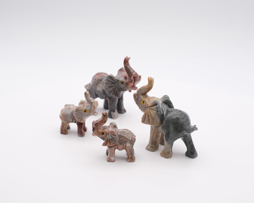 Éléphant en stéatite
