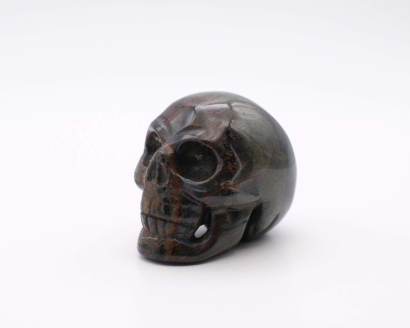 Crâne  œil de tigre