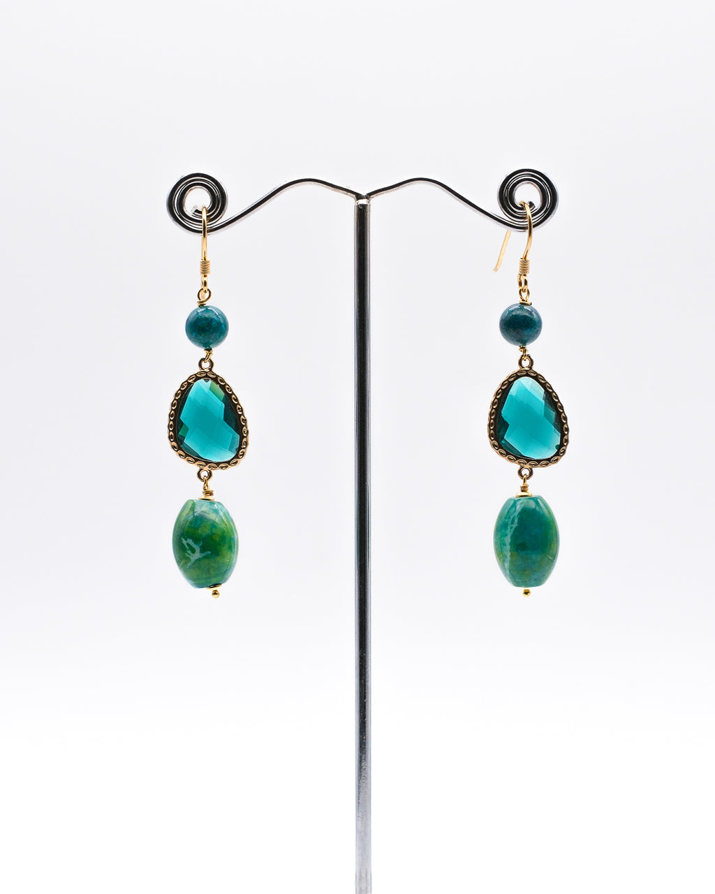 Chrysocolle et cristal