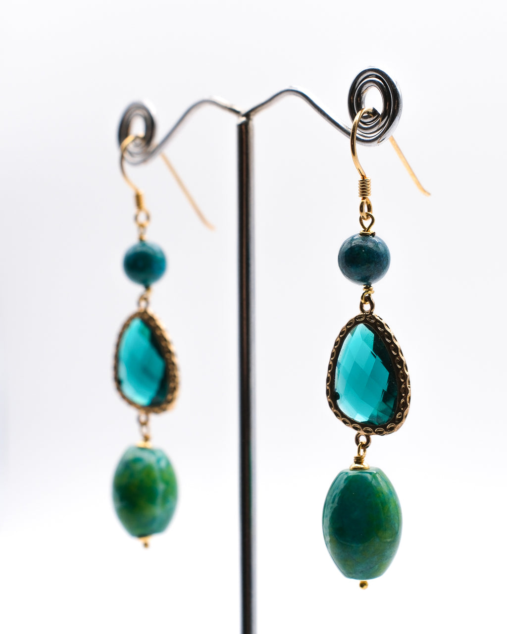 Chrysocolle et cristal