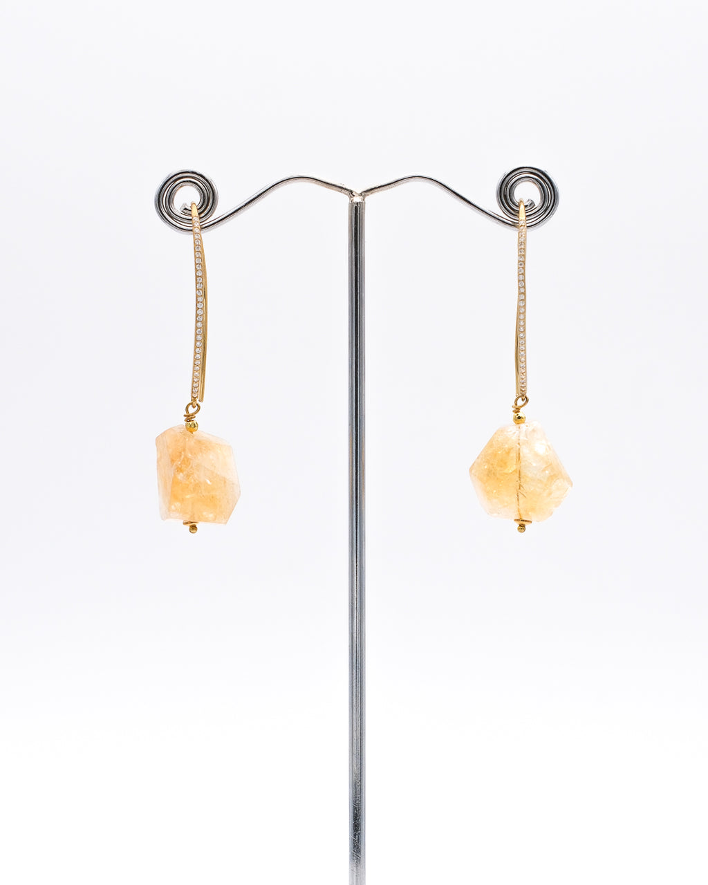 Citrine naturelle taillée