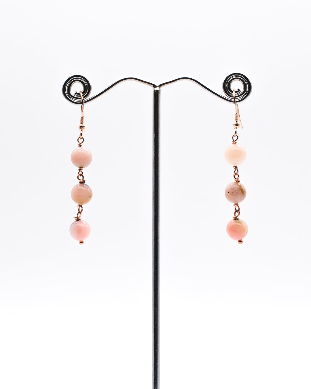 Opale rose en trois coloris