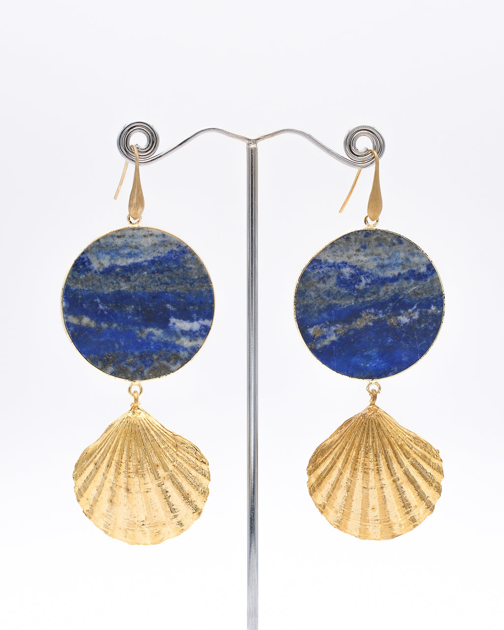 Saint-Jacques légère et lapis-lazuli