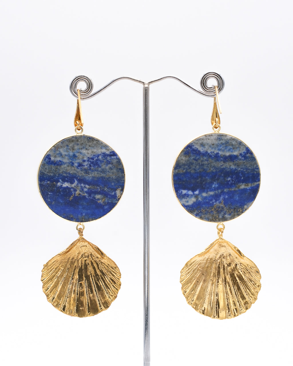 Saint-Jacques légère et lapis-lazuli