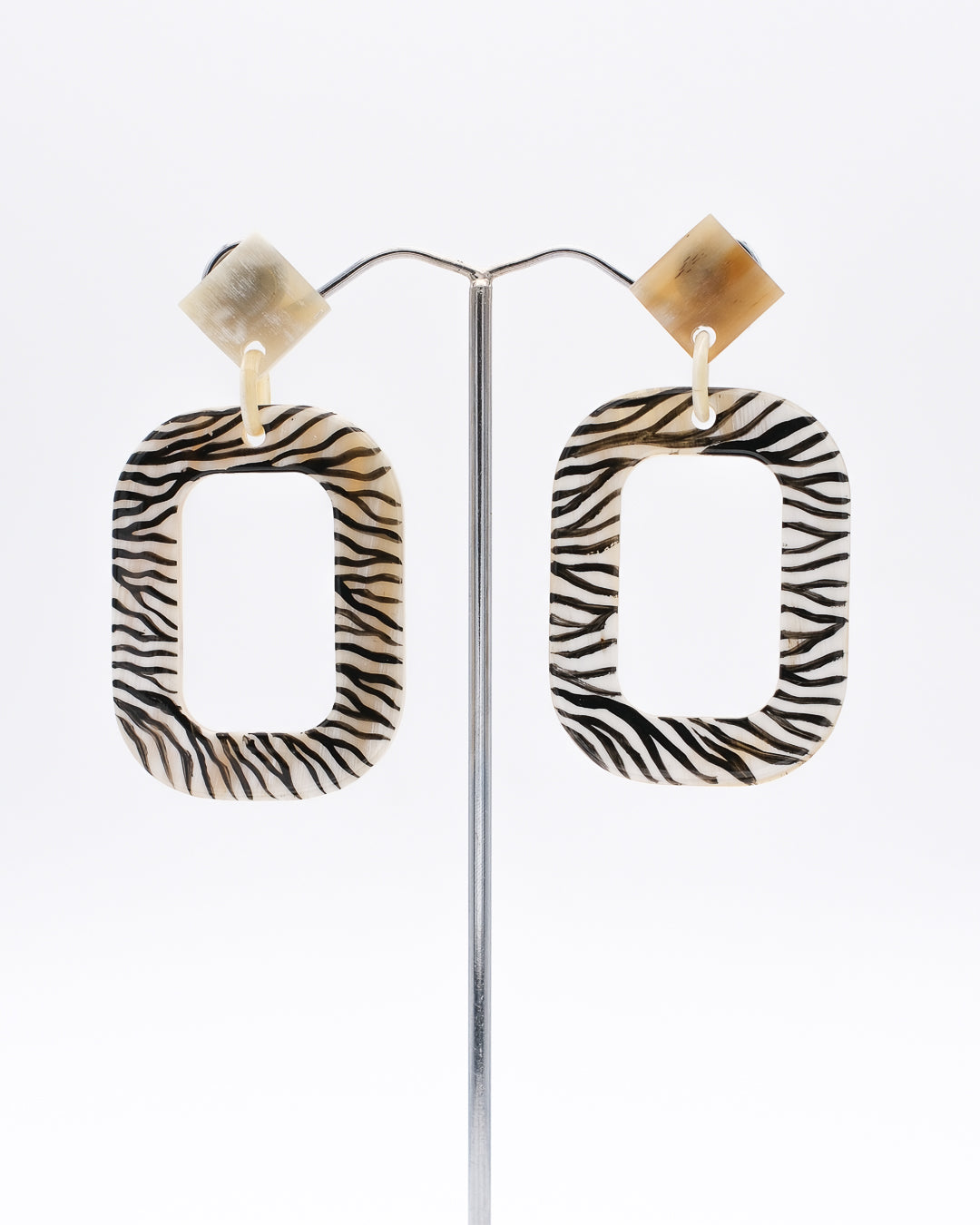 Corne naturelle zébrée