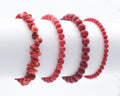 Corail bambou teinté rouge