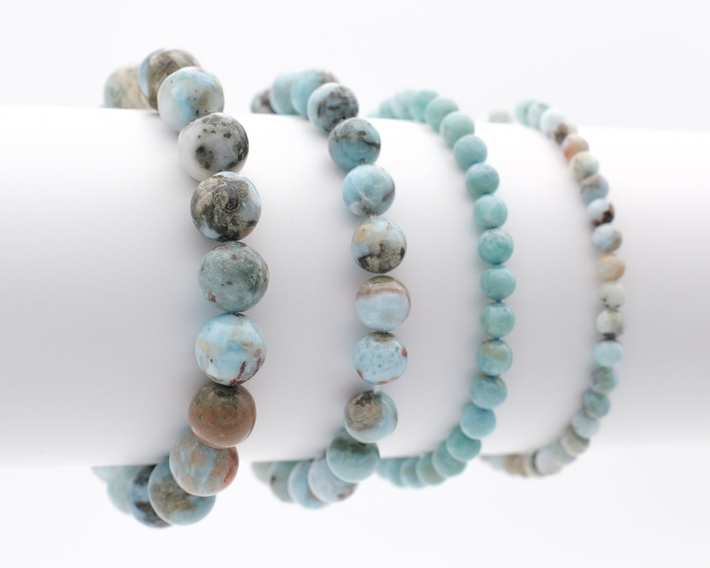Larimar et amazonite