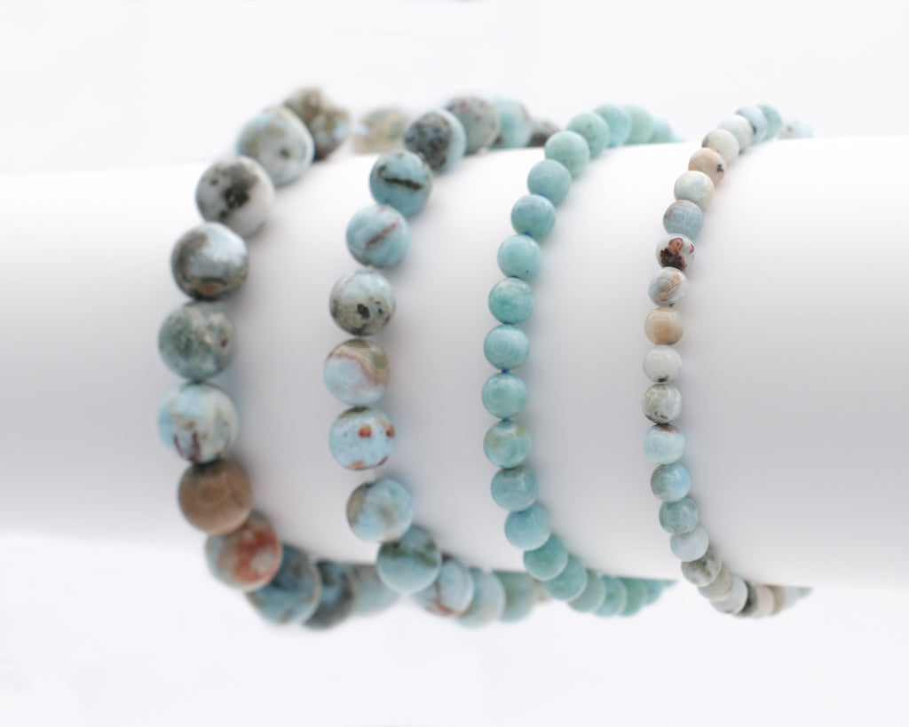 Larimar et amazonite